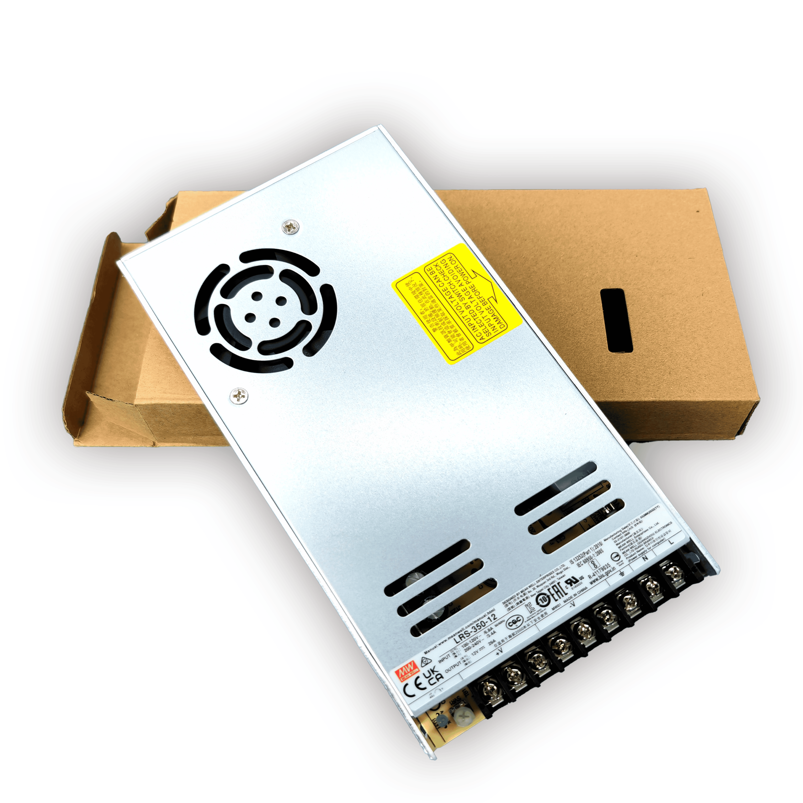 台湾明伟LRS系列350W电源 Taiwan Mingwei LRS Series Power Supply - 图片 1